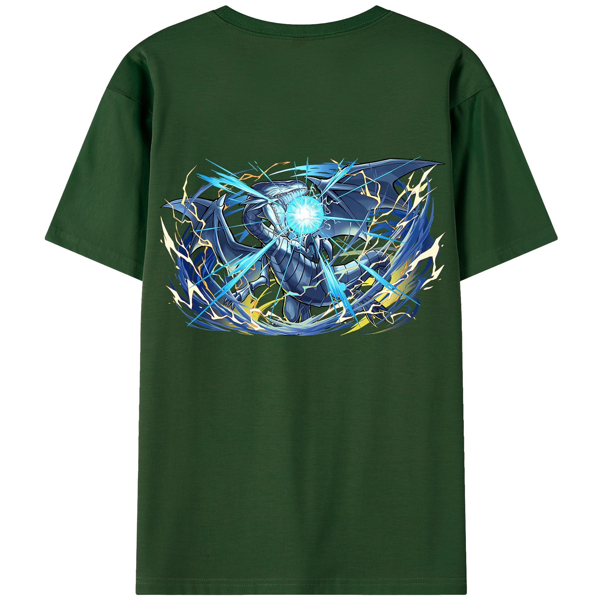 （画像用） 遊☆戯☆王 Yu-Gi-Oh! 綿100％半袖Tシャツ（背面プリント）